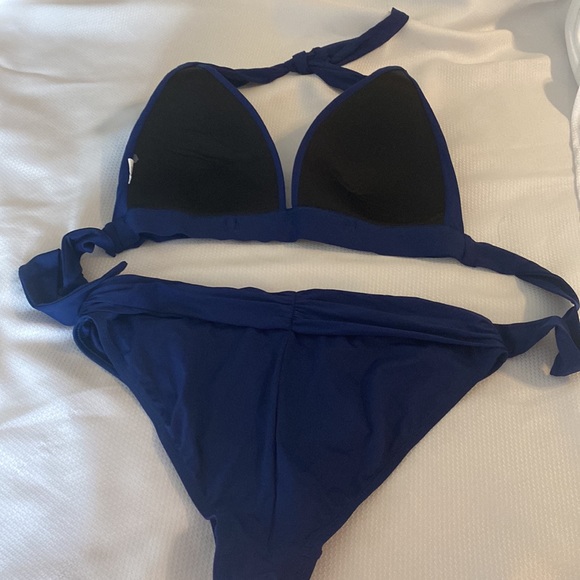 Blue rod Beatte size 12.  Two piece swim suit. - Picture 4 of 4